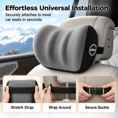 Sorevia DriveRest™ Car Neck Pillow - Sorevia
